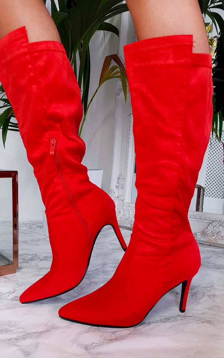 Pami Heeled Knee High Boots