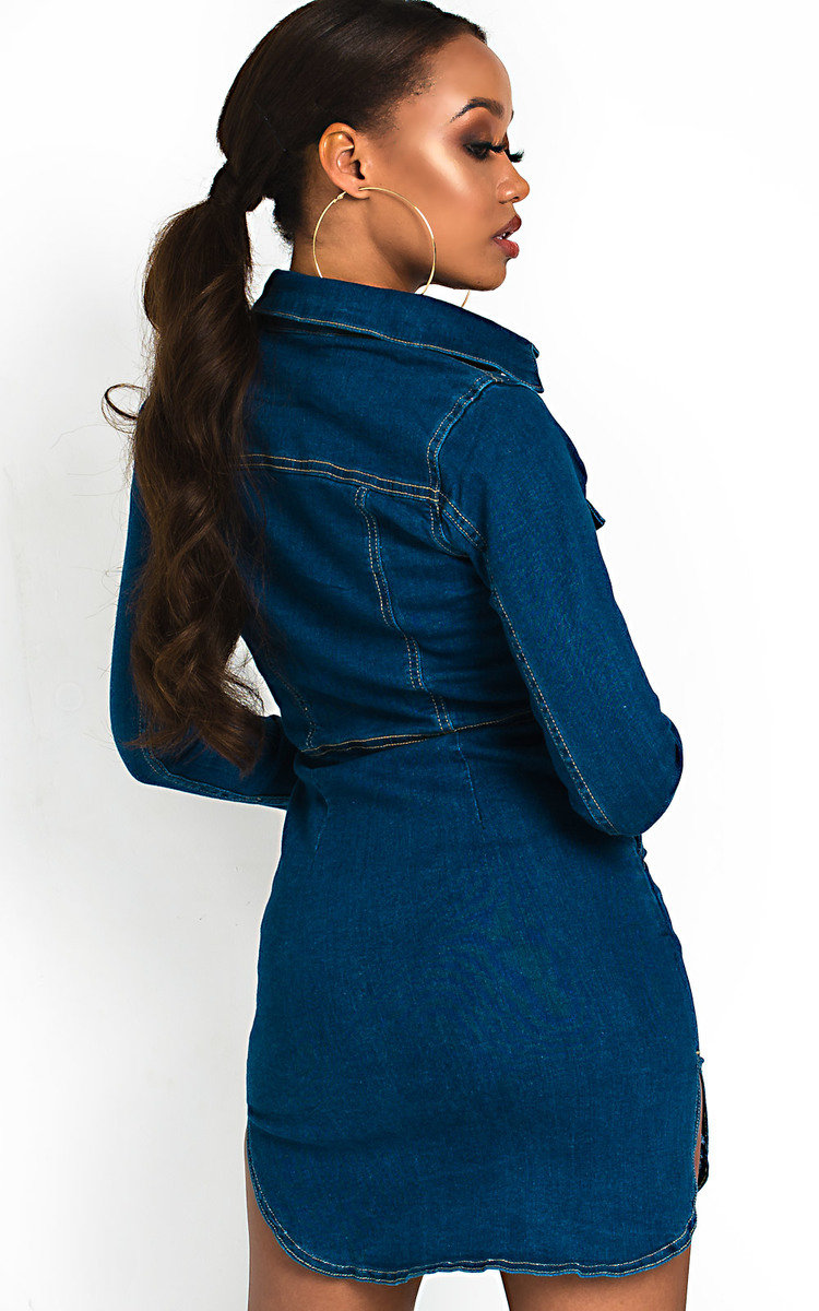 Paris Button Up Denim Dress Thumbnail Paris Button Up Denim Dress Thumbnail