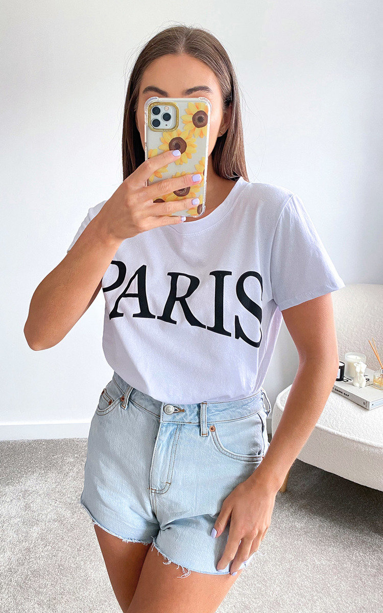 Paris Slogan T-shirt Thumbnail Paris Slogan T-shirt Thumbnail