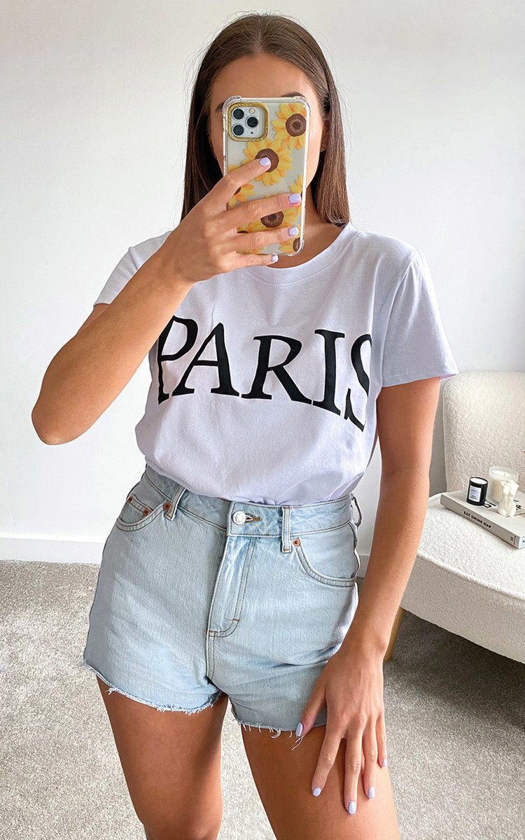 Paris Slogan T-shirt Paris Slogan T-shirt