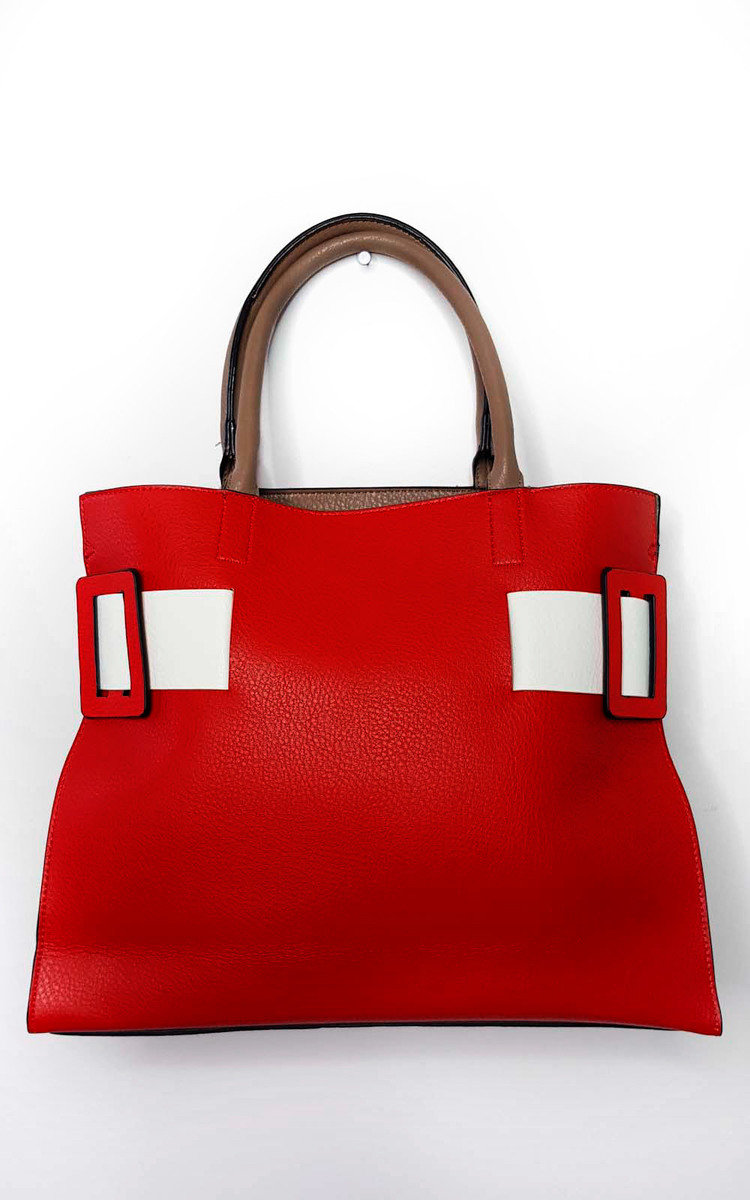 Paris Two Tone Belt Handbag Paris Two Tone Belt Handbag