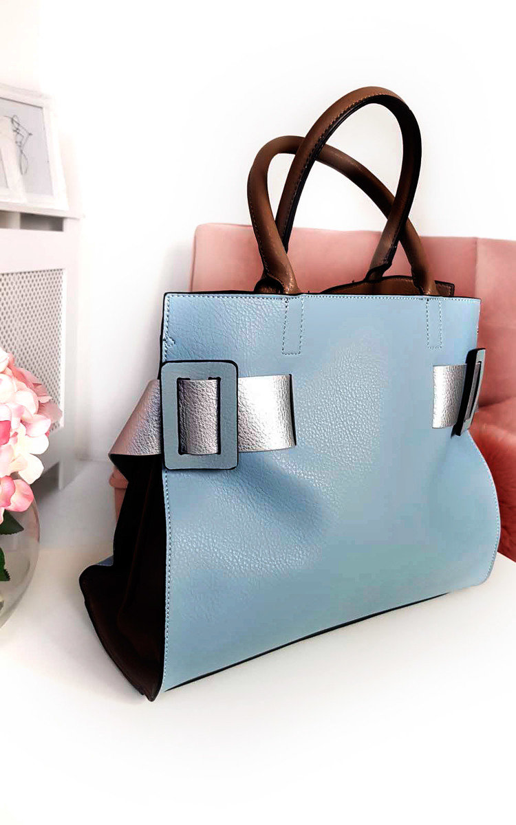Paris Two Tone Belt Handbag Thumbnail Paris Two Tone Belt Handbag Thumbnail