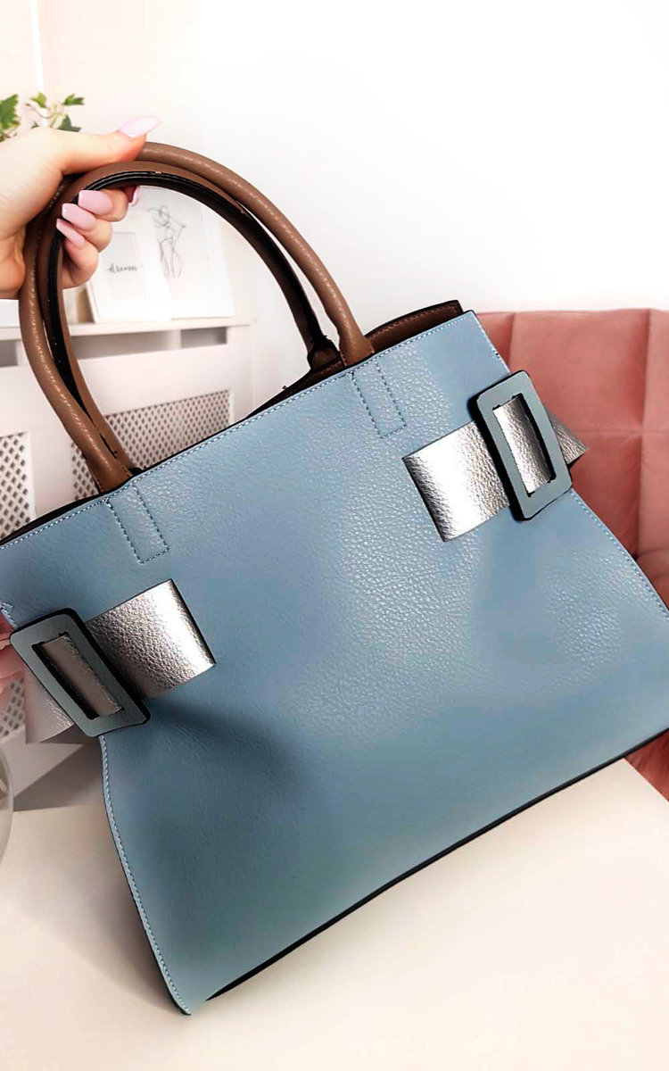 Paris Two Tone Belt Handbag Paris Two Tone Belt Handbag