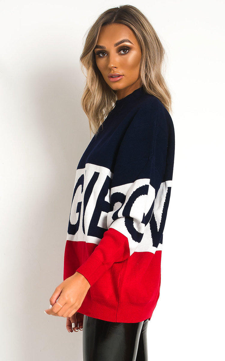 Pip Slogan Oversized Jumper Thumbnail