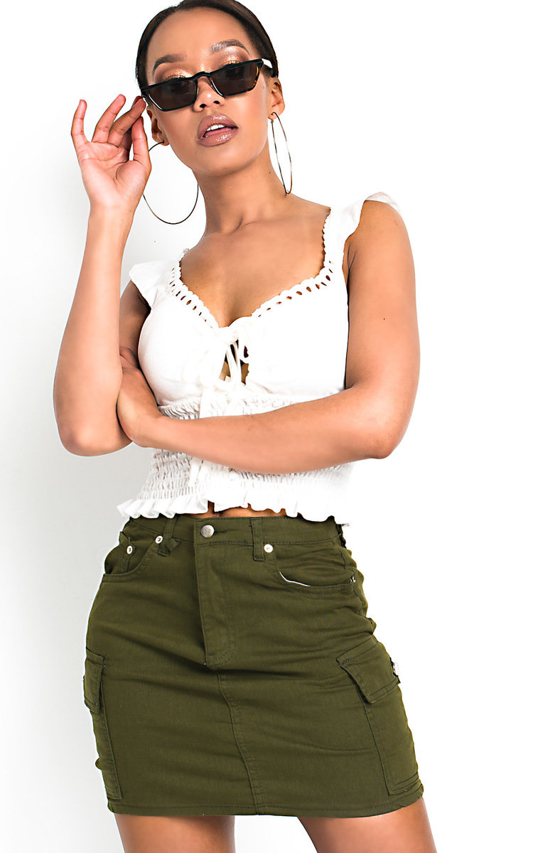 Pippa Cargo Mini Skirt Thumbnail Pippa Cargo Mini Skirt Thumbnail