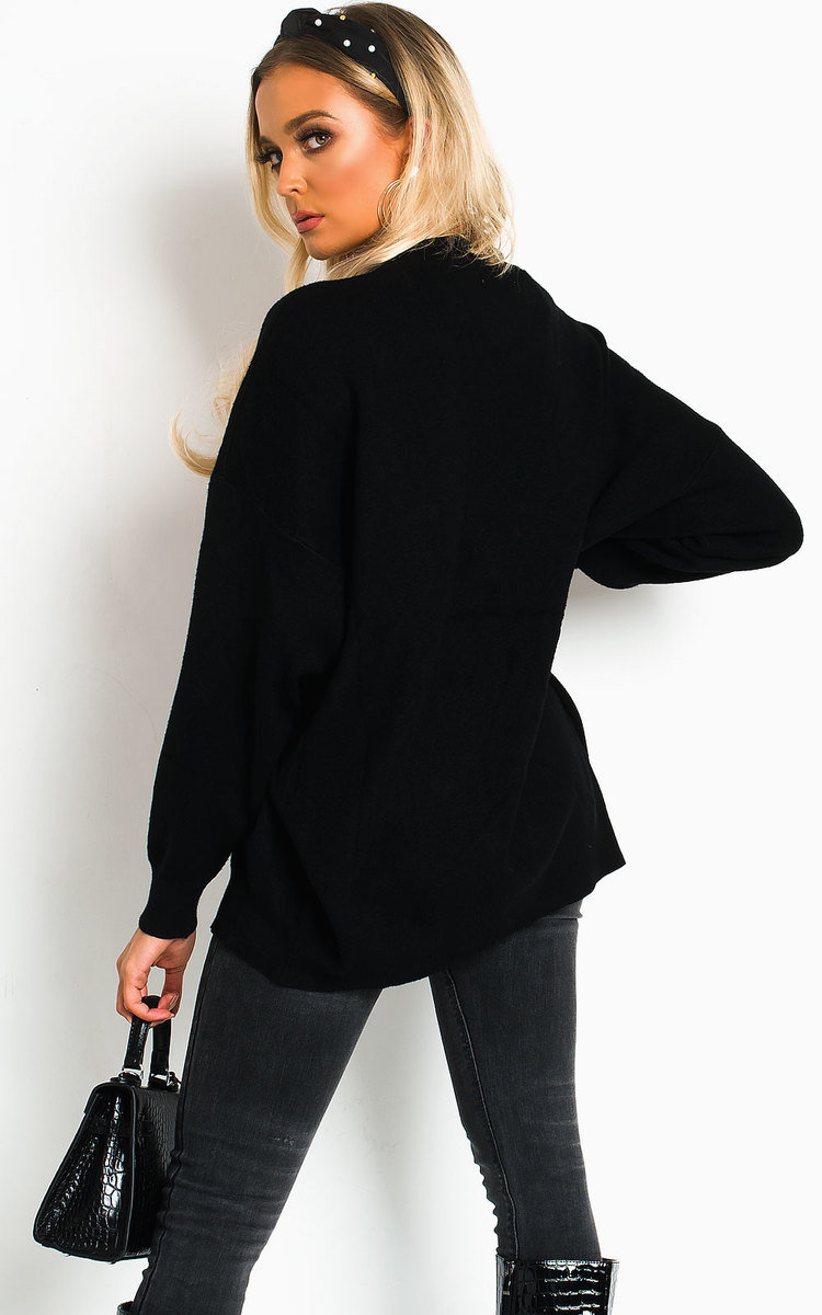Pippa Embellished Oversized Jumper Thumbnail Pippa Embellished Oversized Jumper Thumbnail