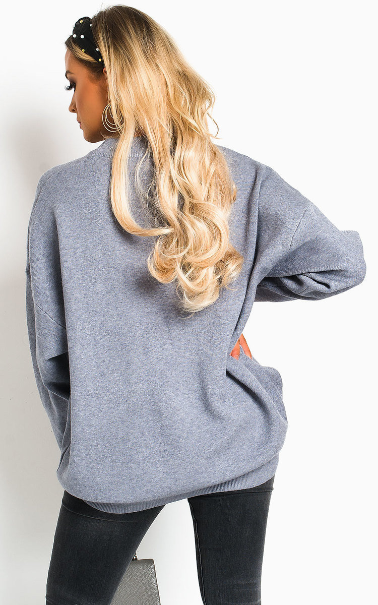 Pippa Embellished Oversized Jumper Thumbnail Pippa Embellished Oversized Jumper Thumbnail