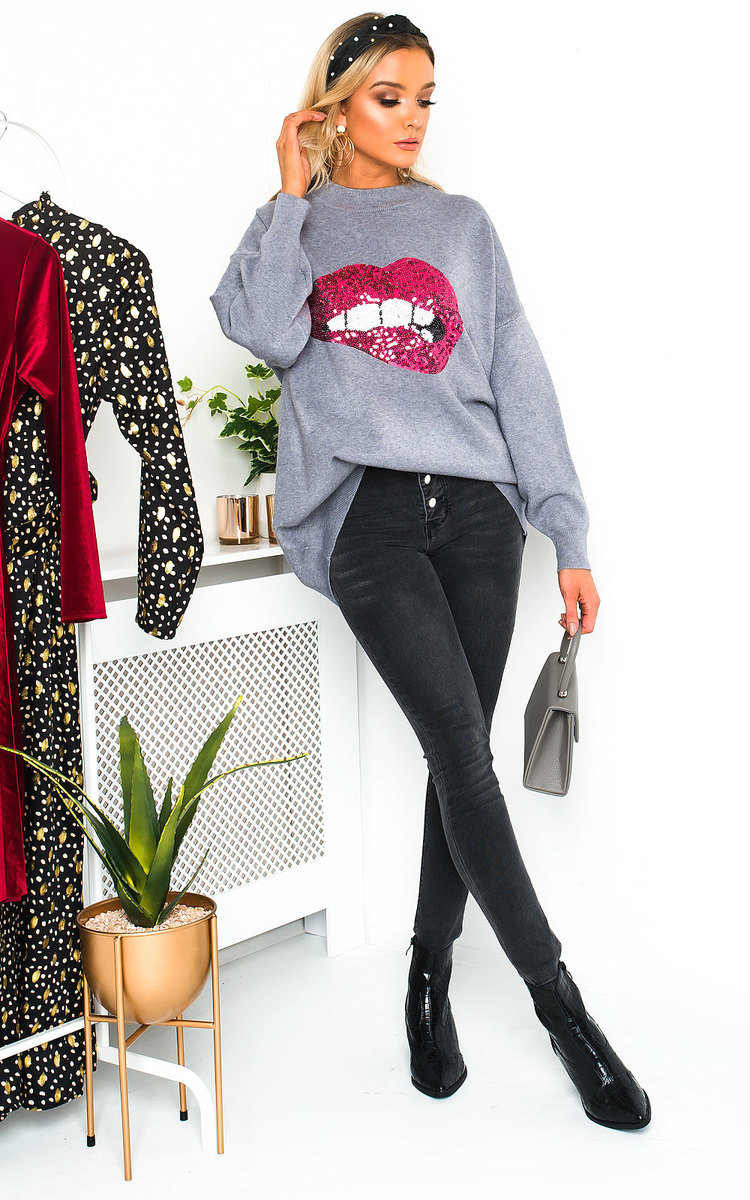 Pippa Embellished Oversized Jumper Pippa Embellished Oversized Jumper