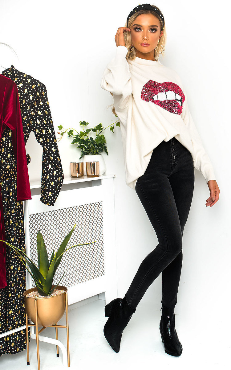 Pippa Embellished Oversized Jumper Pippa Embellished Oversized Jumper
