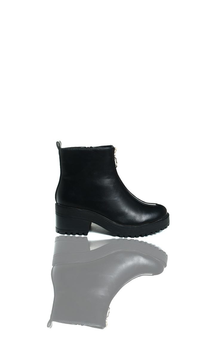 Pollie Zip Up Ankle Boots Thumbnail Pollie Zip Up Ankle Boots Thumbnail