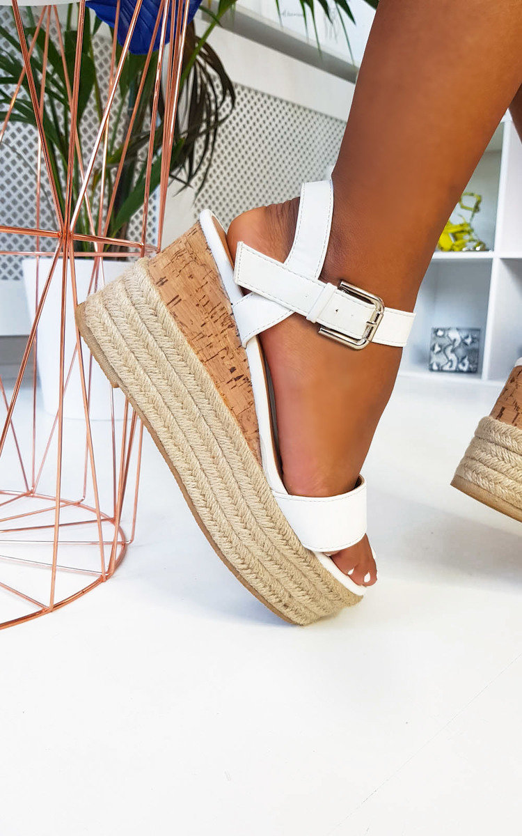 Polly Flatform Wedged Sandals Polly Flatform Wedged Sandals