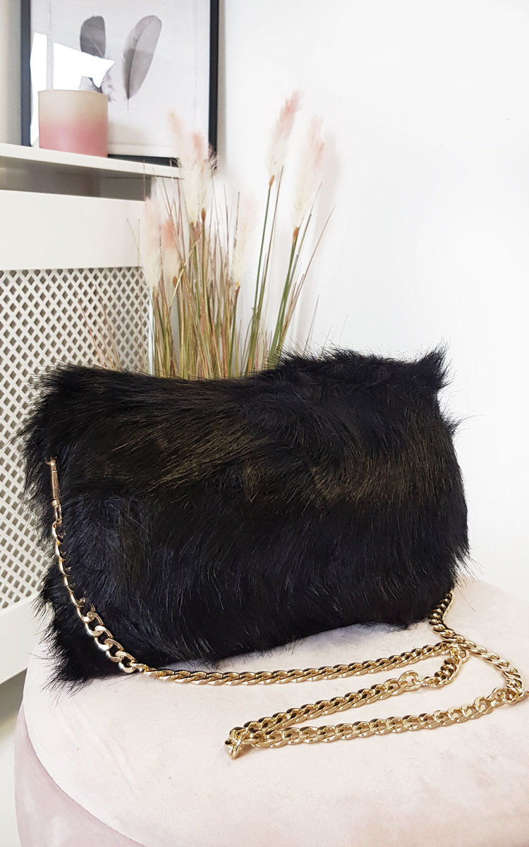 Poppy Faux Fur Shoulder Bag Thumbnail Poppy Faux Fur Shoulder Bag Thumbnail