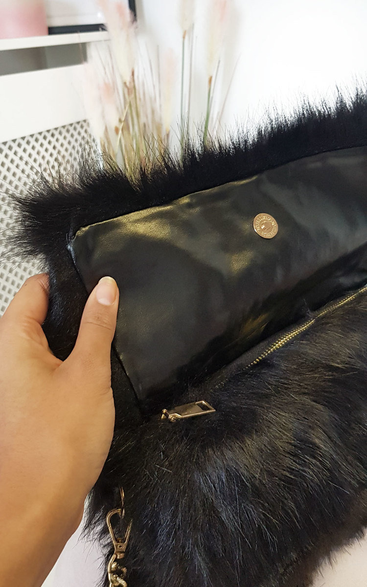 Poppy Faux Fur Shoulder Bag Poppy Faux Fur Shoulder Bag