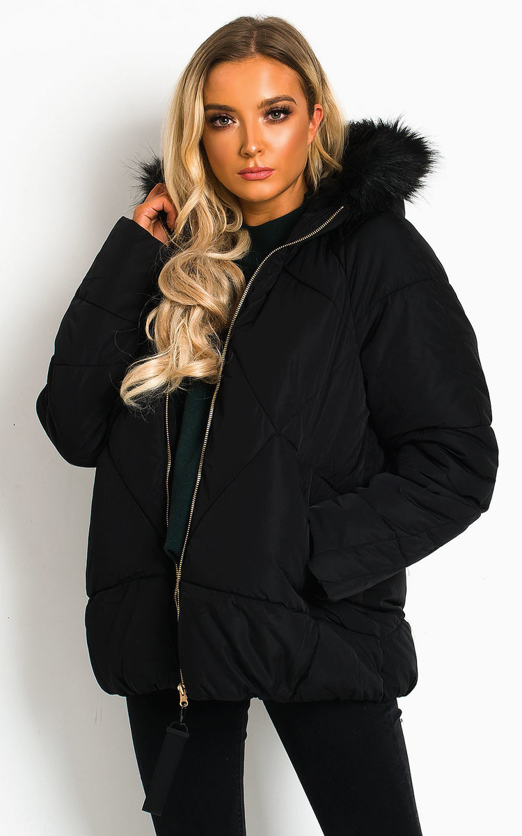 Razzy Padded Hooded Puffer Jacket Thumbnail