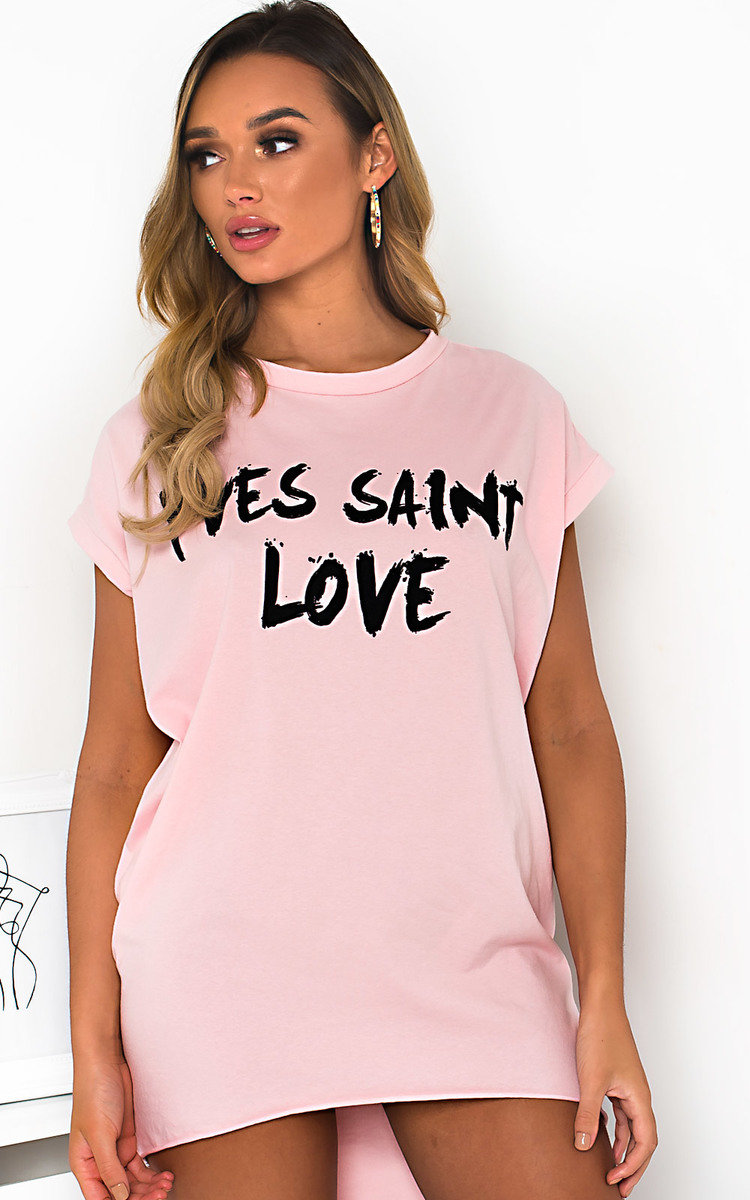 Reb Oversized Slogan Top