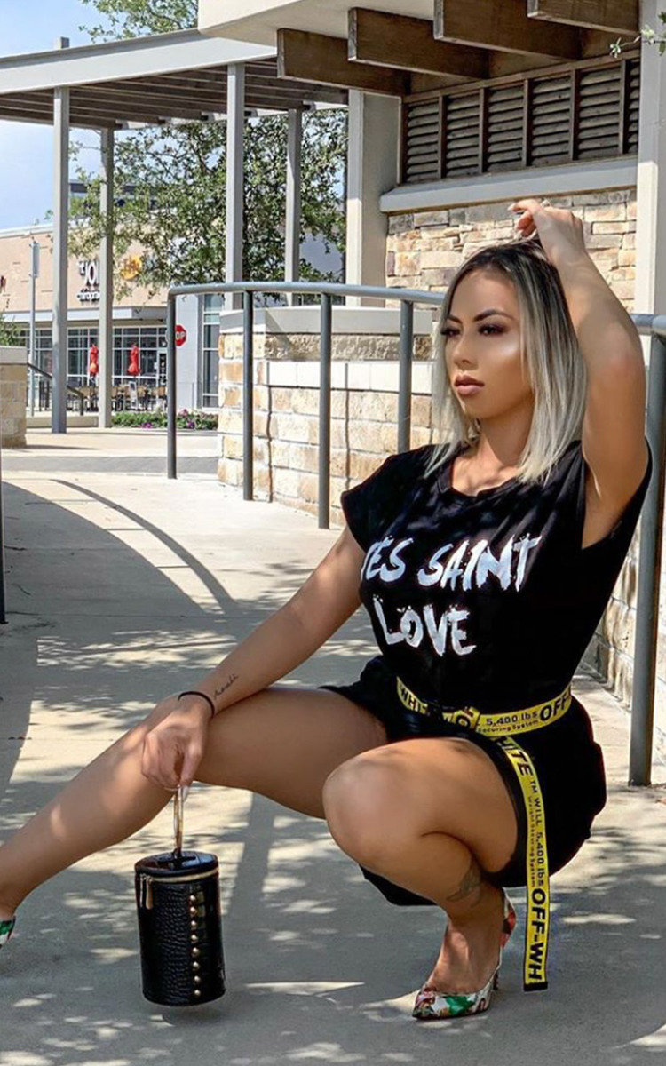 Reb Oversized Slogan Top Reb Oversized Slogan Top