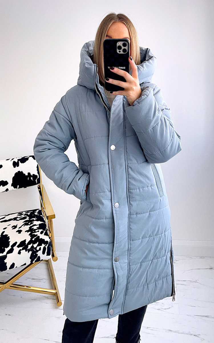 Rebecca Longline Puffer Hooded Coat