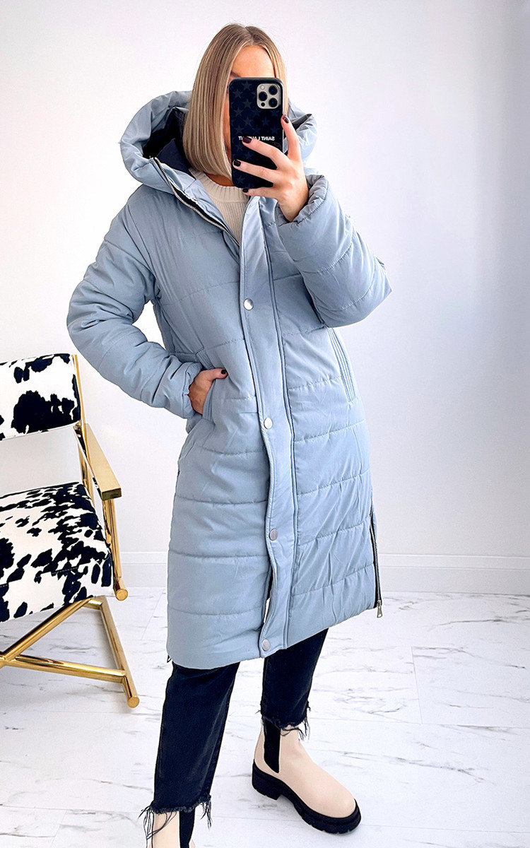 Rebecca Longline Puffer Hooded Coat Thumbnail Rebecca Longline Puffer Hooded Coat Thumbnail