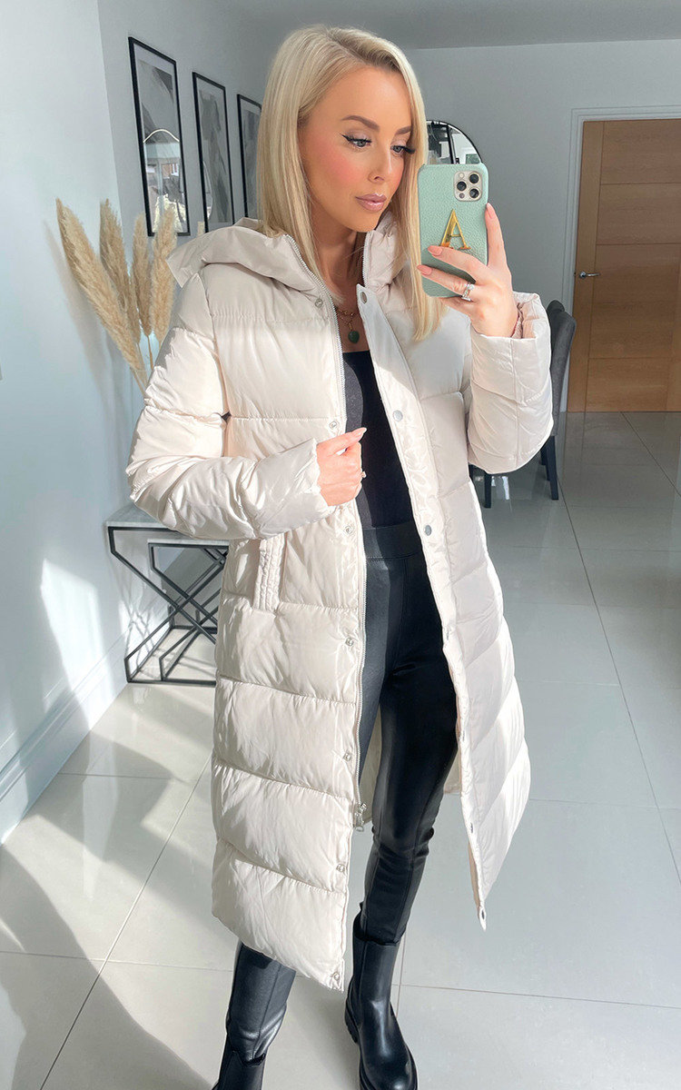 Rebecca Longline Puffer Hooded Coat Thumbnail Rebecca Longline Puffer Hooded Coat Thumbnail