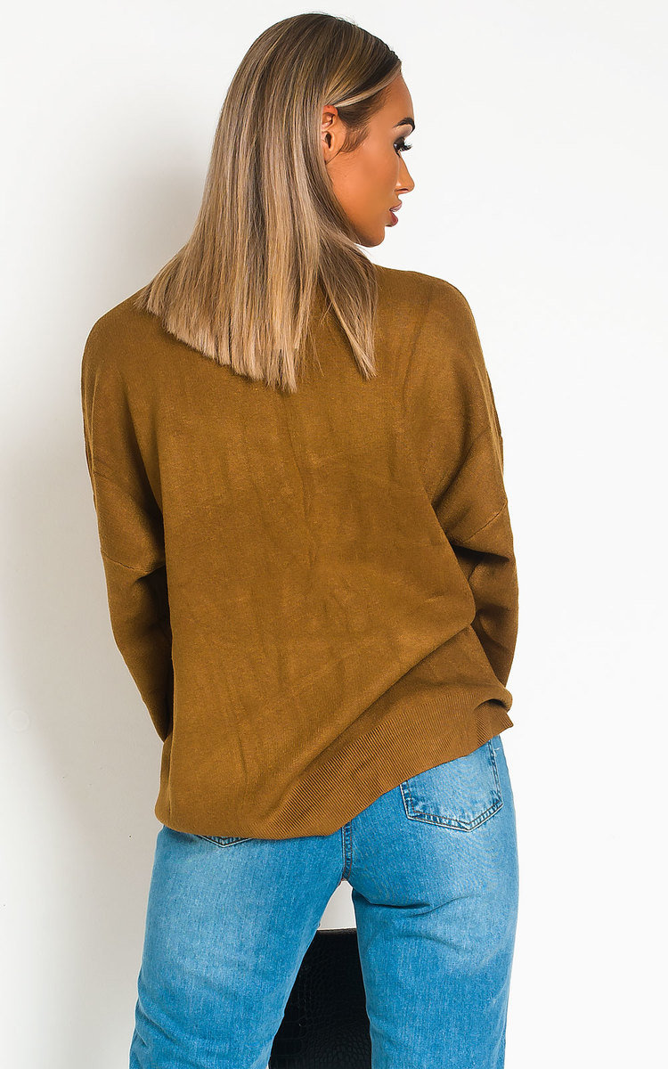 Rebel Slogan Knitted Jumper Thumbnail Rebel Slogan Knitted Jumper Thumbnail
