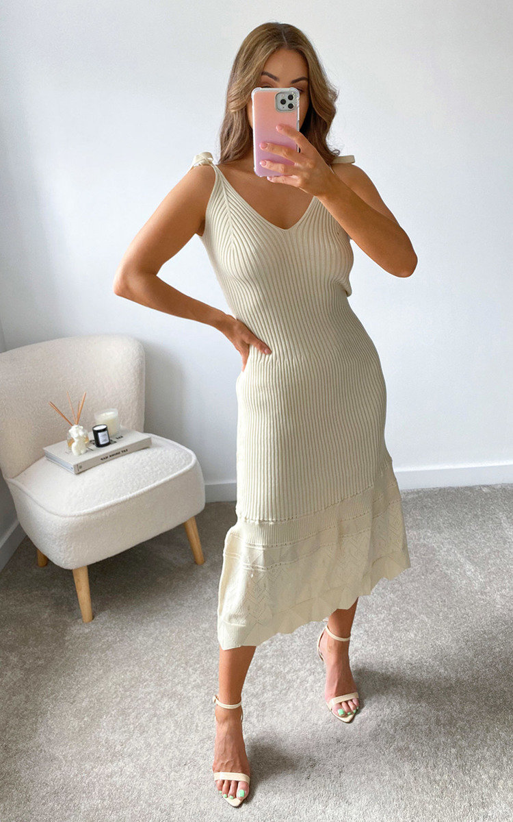 Reese Knitted Bodycon Midi Dress Reese Knitted Bodycon Midi Dress
