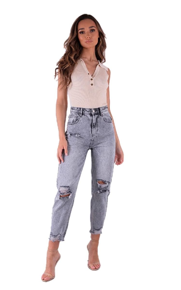 Rendall Button Up Collared Bodysuit Thumbnail Rendall Button Up Collared Bodysuit Thumbnail