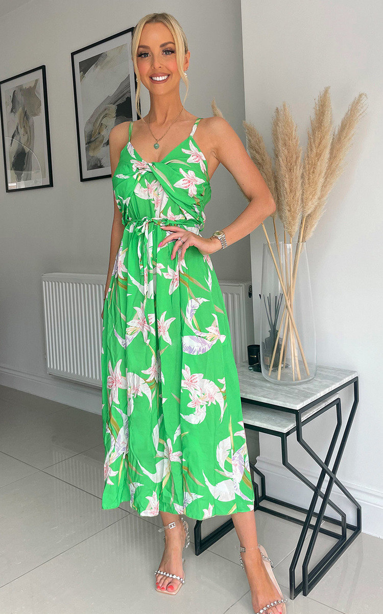 Rhian Printed Midi Dress  Thumbnail