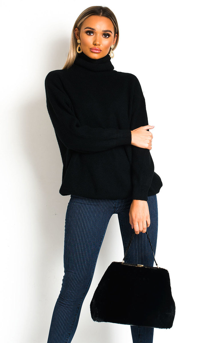 Roberta Oversized Roll Neck Jumper Thumbnail Roberta Oversized Roll Neck Jumper Thumbnail