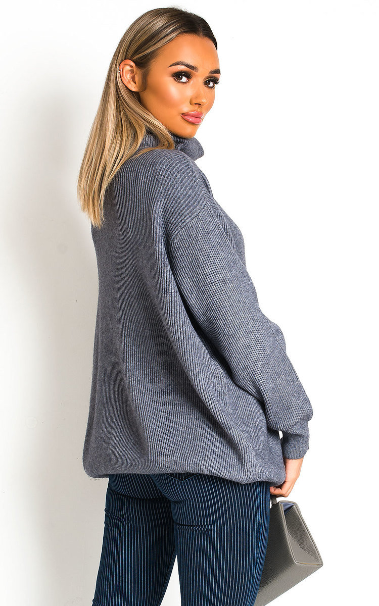 Roberta Oversized Roll Neck Jumper Thumbnail Roberta Oversized Roll Neck Jumper Thumbnail