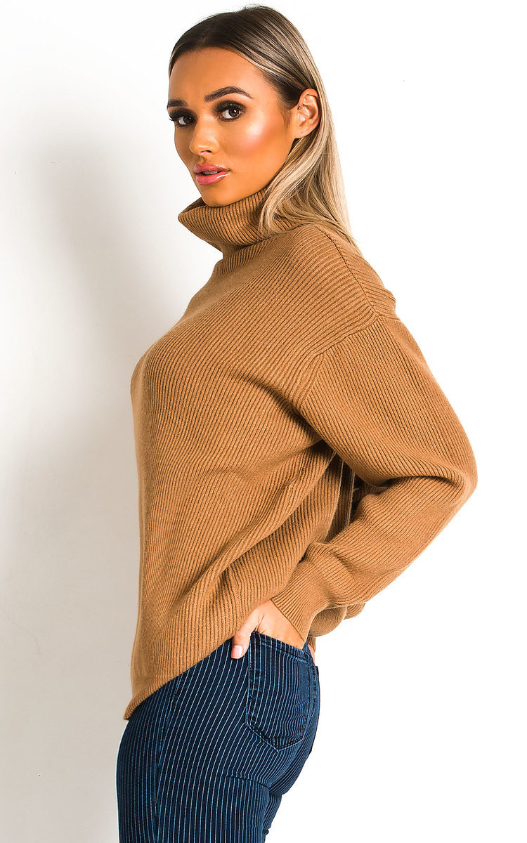 Roberta Oversized Roll Neck Jumper Thumbnail Roberta Oversized Roll Neck Jumper Thumbnail