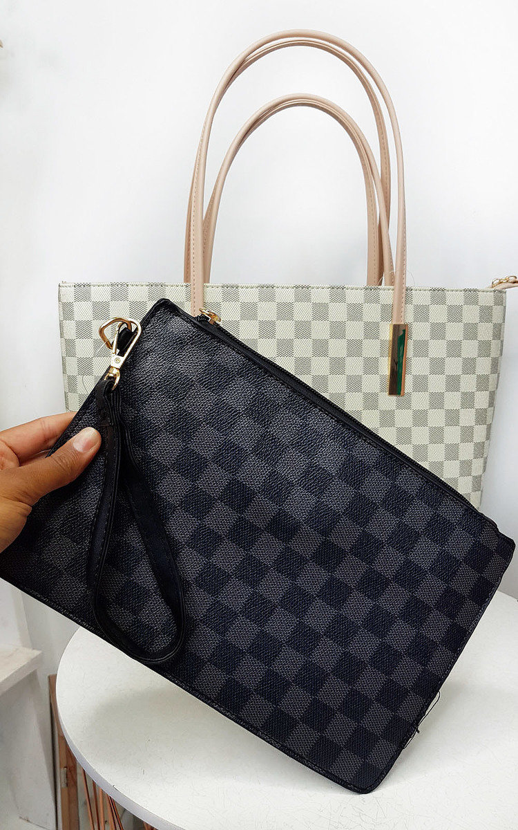Robyn Check Clutch Bag Robyn Check Clutch Bag
