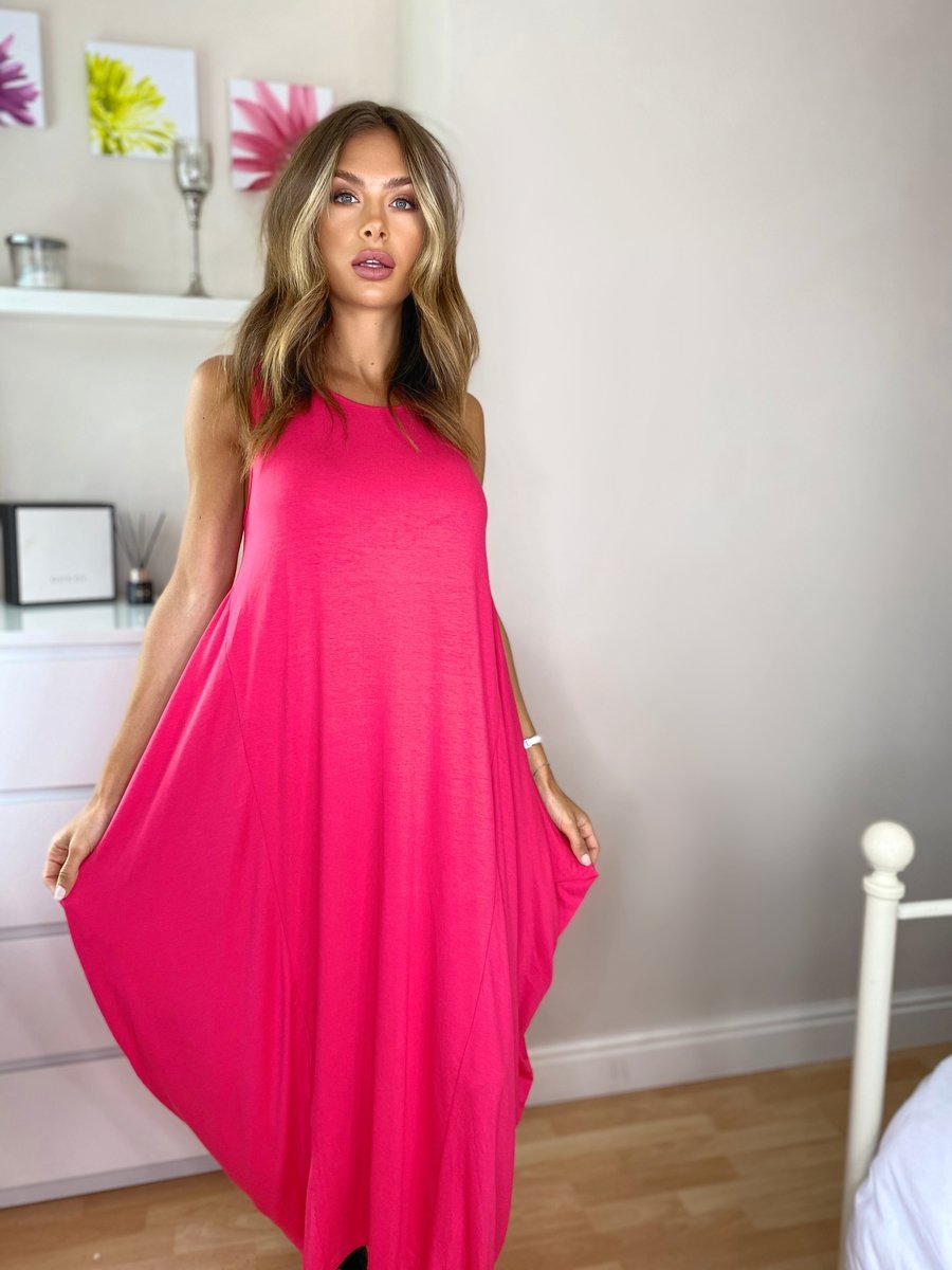 harem maxi dress uk