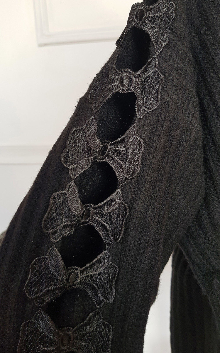 Rosalea Knitted Jumper with Cut Out Detail Thumbnail Rosalea Knitted Jumper with Cut Out Detail Thumbnail