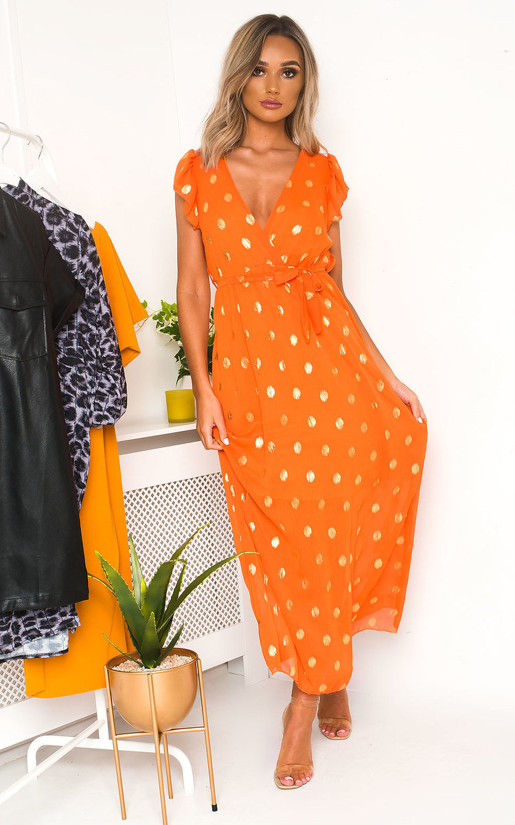 Rosi Polka Dot Maxi Dress Rosi Polka Dot Maxi Dress