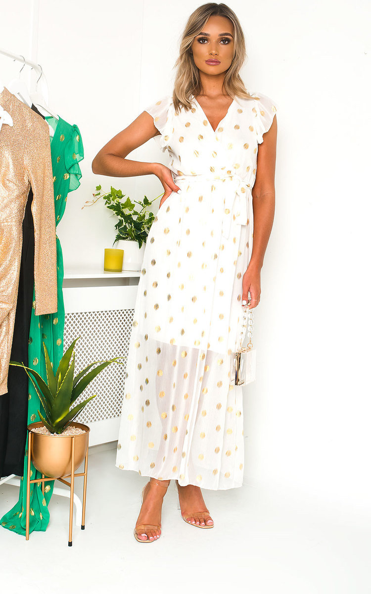 Rosi Polka Dot Maxi Dress Rosi Polka Dot Maxi Dress
