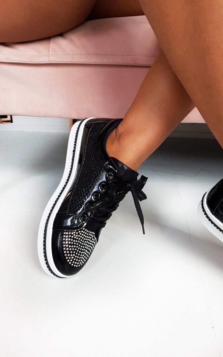 Roxi Diamante Embellished Trainers Roxi Diamante Embellished Trainers
