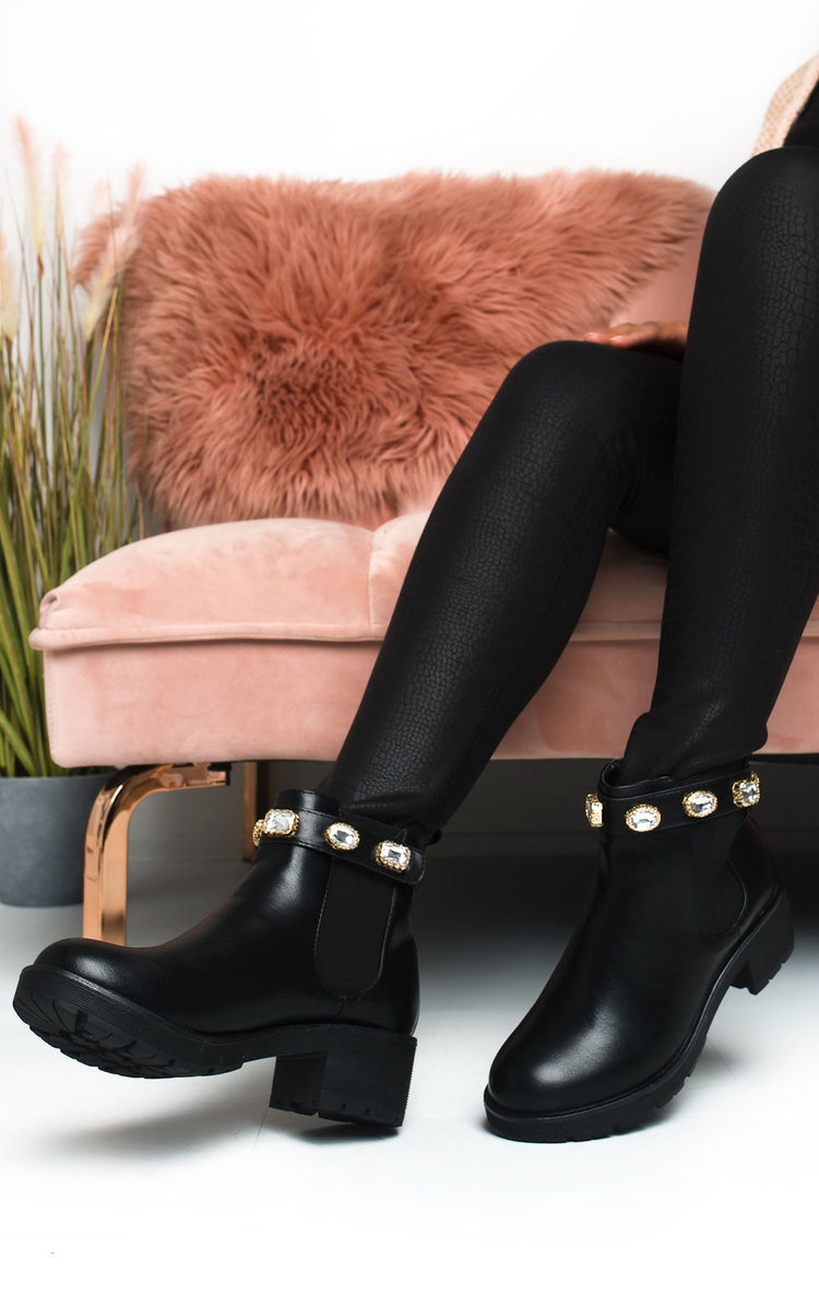 Royaltee Jewelled Chelsea Boots Thumbnail Royaltee Jewelled Chelsea Boots Thumbnail