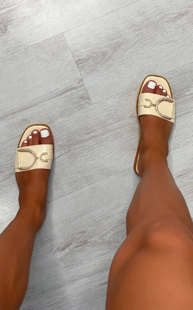 Ruth Sparkle Embellished Slip On Sandal Thumbnail Ruth Sparkle Embellished Slip On Sandal Thumbnail