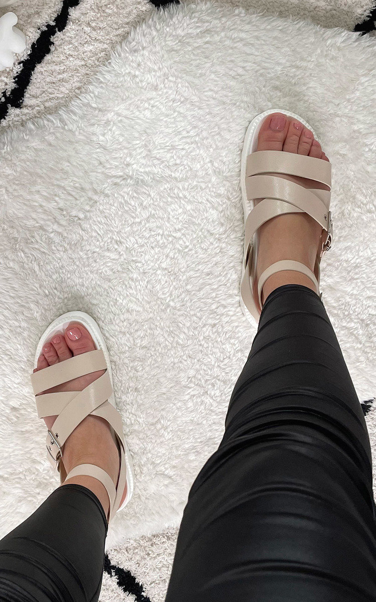 Sabrina Strappy Buckle Sandals