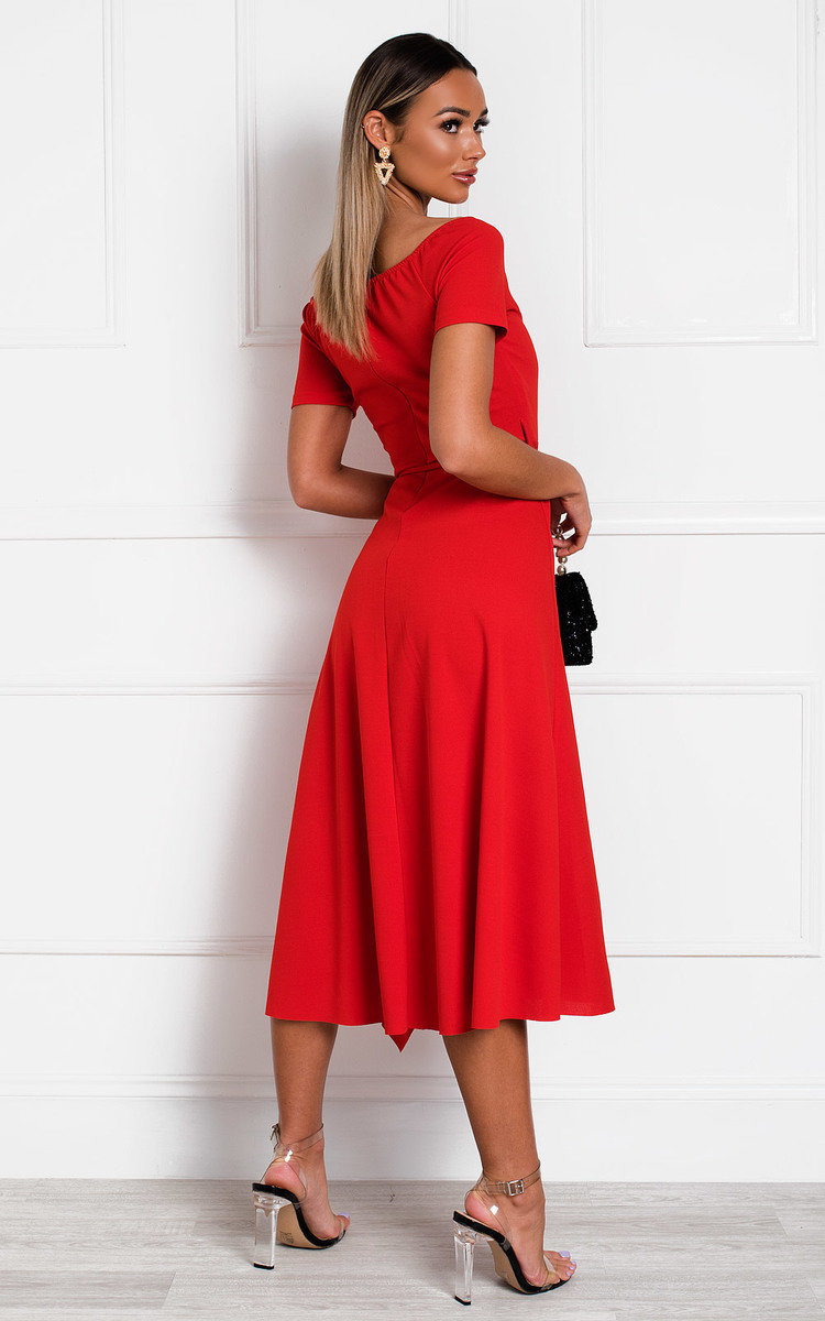 Safia Frill Wrap Dress Thumbnail Safia Frill Wrap Dress Thumbnail