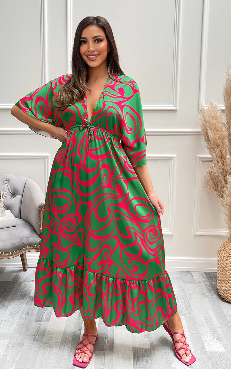 Samara Printed Maxi Dress Samara Printed Maxi Dress