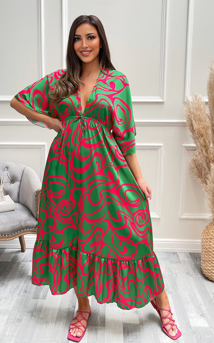 Samara Printed Maxi Dress 