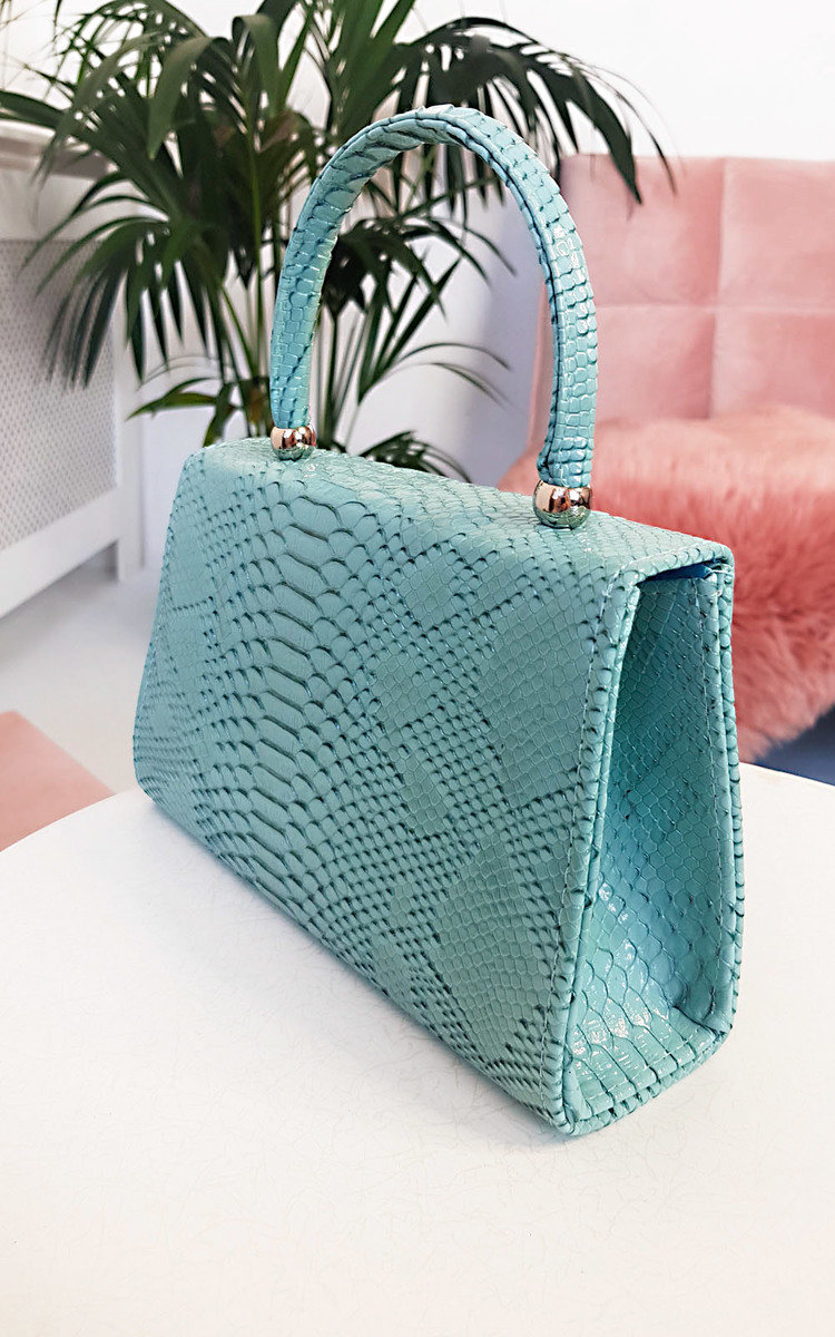 Sandy Croc Print Handbag Thumbnail Sandy Croc Print Handbag Thumbnail
