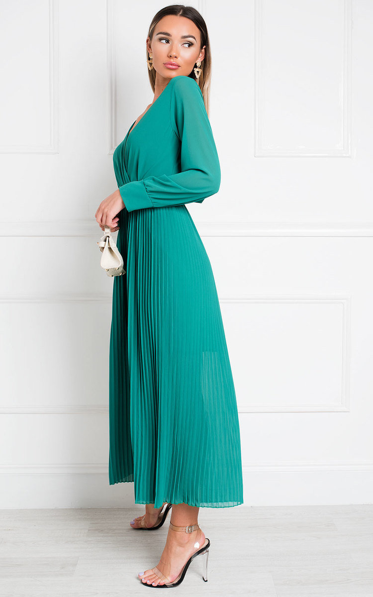 Sara Belted Pleated Jumpsuit Thumbnail