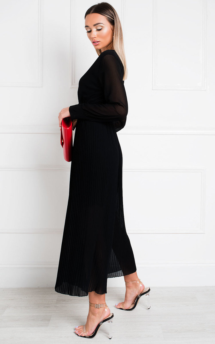 Sara Belted Pleated Jumpsuit Thumbnail Sara Belted Pleated Jumpsuit Thumbnail