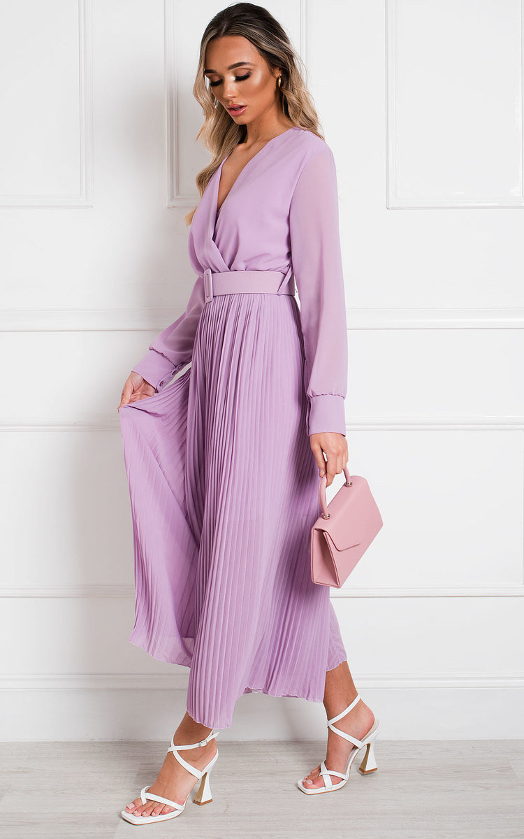 Sara Belted Pleated Jumpsuit Thumbnail