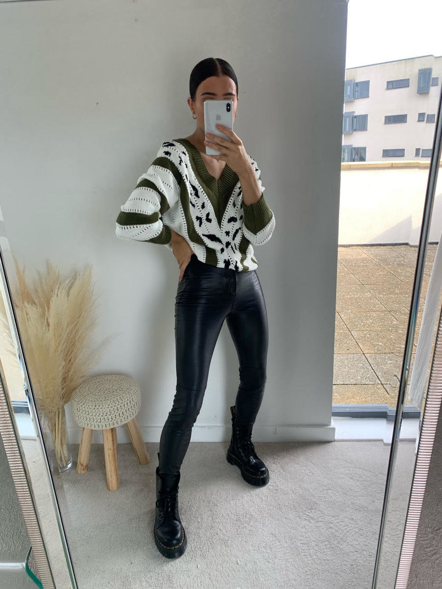 Sara Striped Knitted Jumper Sara Striped Knitted Jumper
