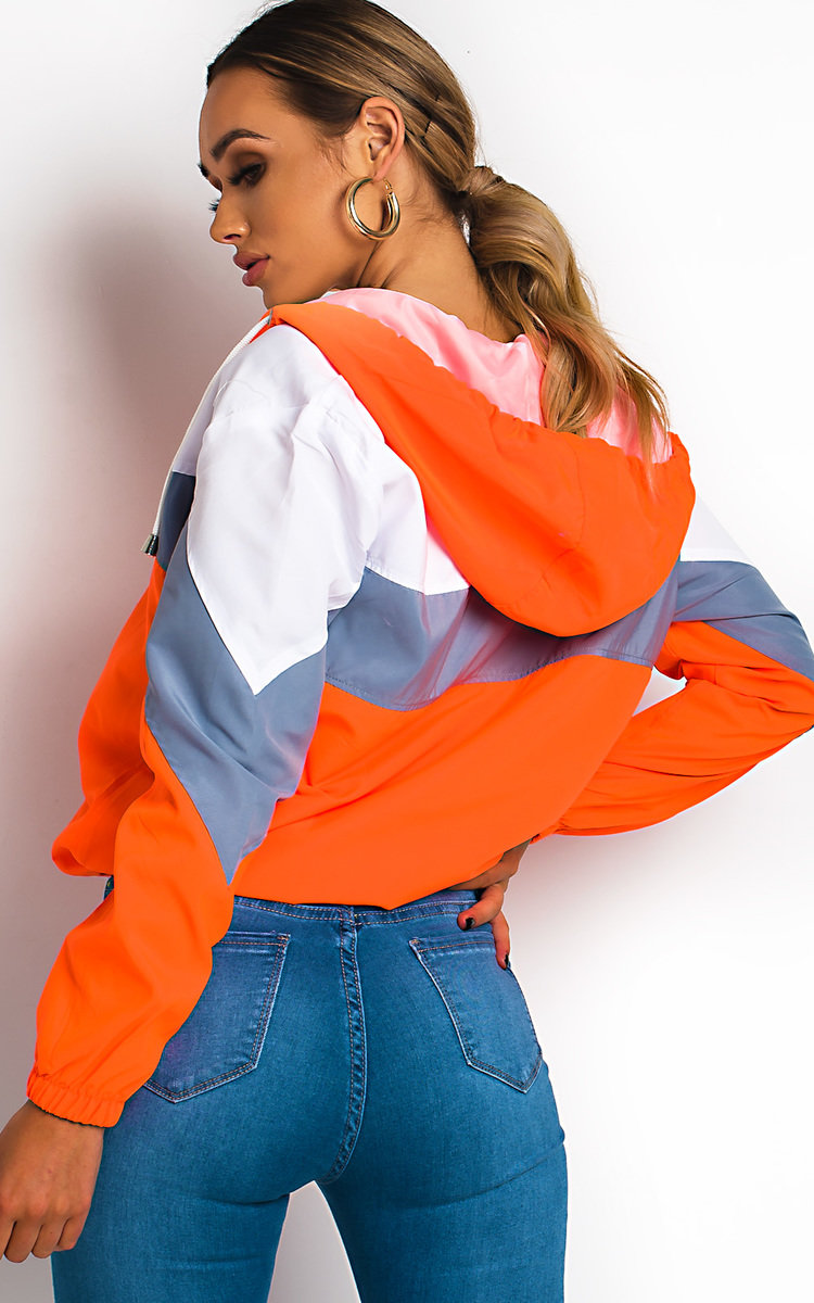 Sav Neon Sports Shell Bomber Jacket Thumbnail