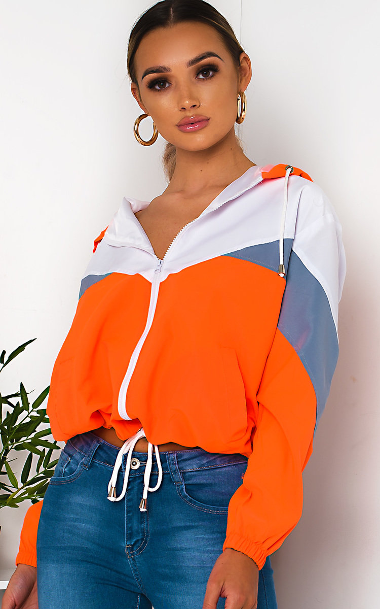 Sav Neon Sports Shell Bomber Jacket Thumbnail