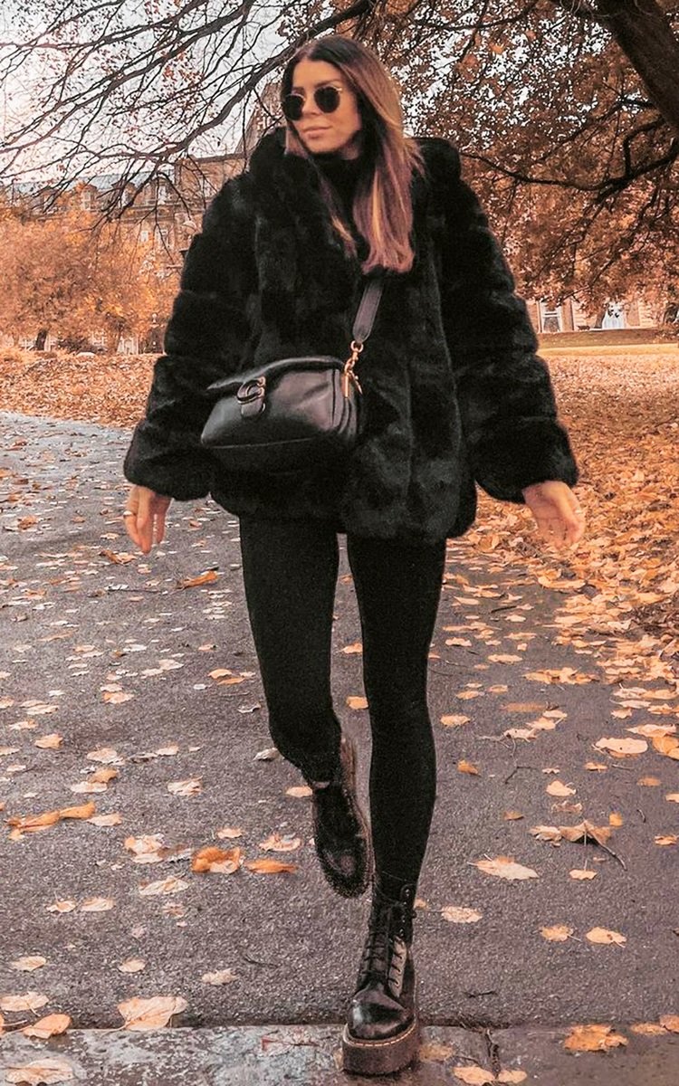 Shelby Faux Fur Hooded Coat